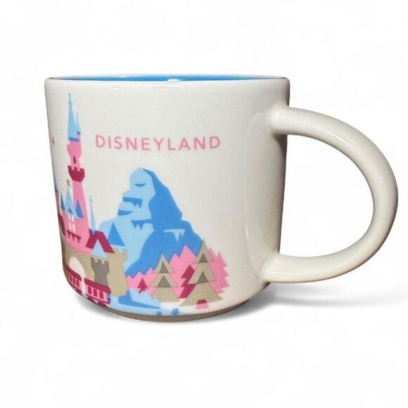 Starbucks “You Are Here” Collection Deadstock Disneyland Castle Mug - Picture 2 of 6